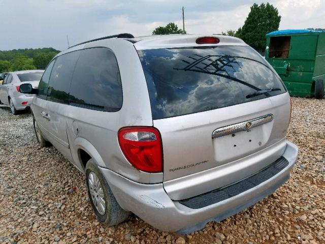 2A4GP44R56R846885 - 2006 CHRYSLER TOWN & COU SILVER photo 3