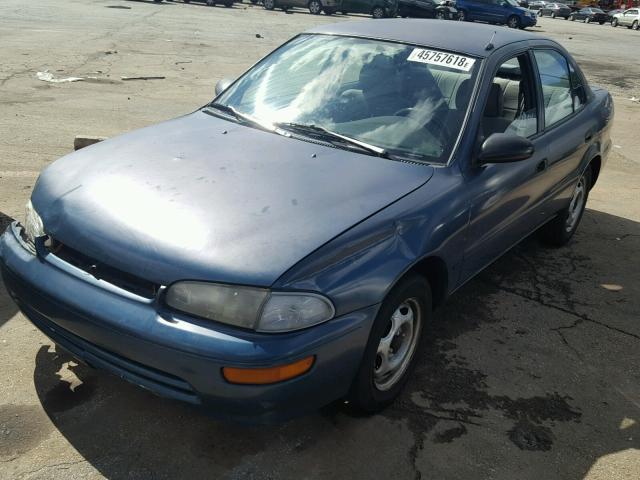 1Y1SK5366RZ022265 - 1994 GEO PRIZM BASE მწვანე ფოტო 2