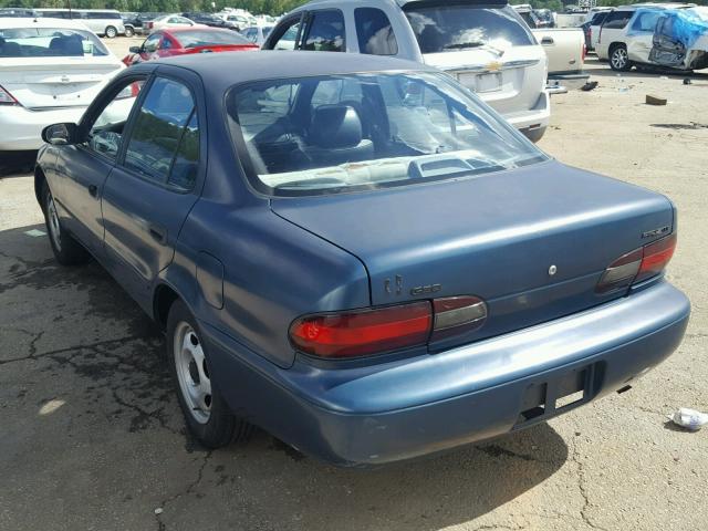 1Y1SK5366RZ022265 - 1994 GEO PRIZM BASE მწვანე ფოტო 3