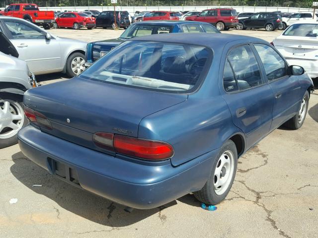 1Y1SK5366RZ022265 - 1994 GEO PRIZM BASE მწვანე ფოტო 4