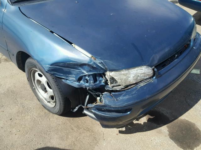 1Y1SK5366RZ022265 - 1994 GEO PRIZM BASE მწვანე ფოტო 9