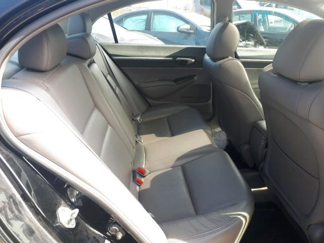 2HGFA16029H001844 - 2009 HONDA CIVIC EXL 黑色 照片 6