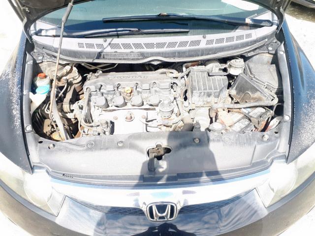 2HGFA16029H001844 - 2009 HONDA CIVIC EXL 黑色 照片 7