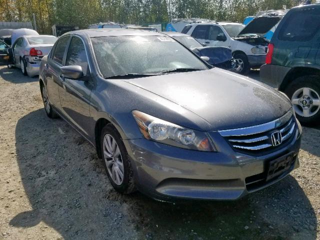 1HGCP2F87BA006510 - 2011 HONDA ACCORD EXL GRAY photo 1