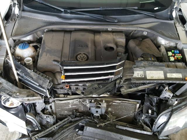 1VWAP7A34DC002935 - 2013 VOLKSWAGEN PASSAT S SILVER photo 7