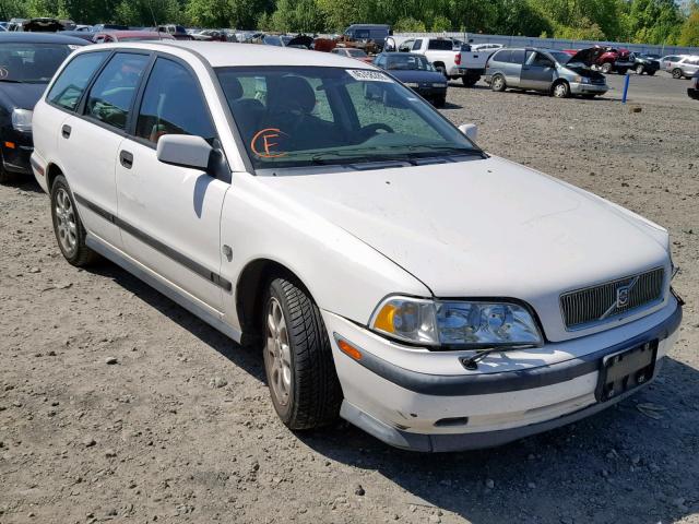 YV1VW2551YF536267 - 2000 VOLVO V40 WHITE photo 1