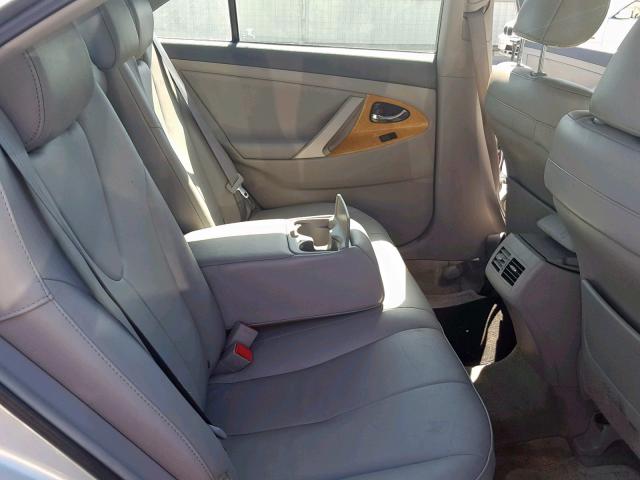 4T1BE46K87U124705 - 2007 TOYOTA CAMRY NEW SILVER photo 6