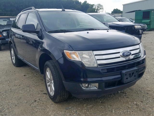 2FMDK38C69BA41235 - 2009 FORD EDGE SEL BLUE photo 1