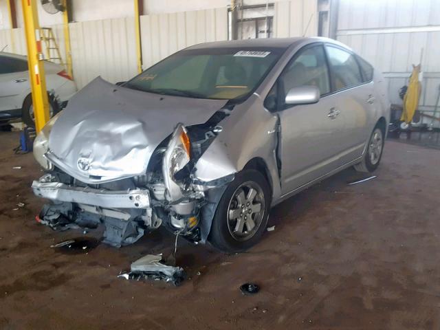 JTDKB20U893524218 - 2009 TOYOTA PRIUS SILVER photo 2