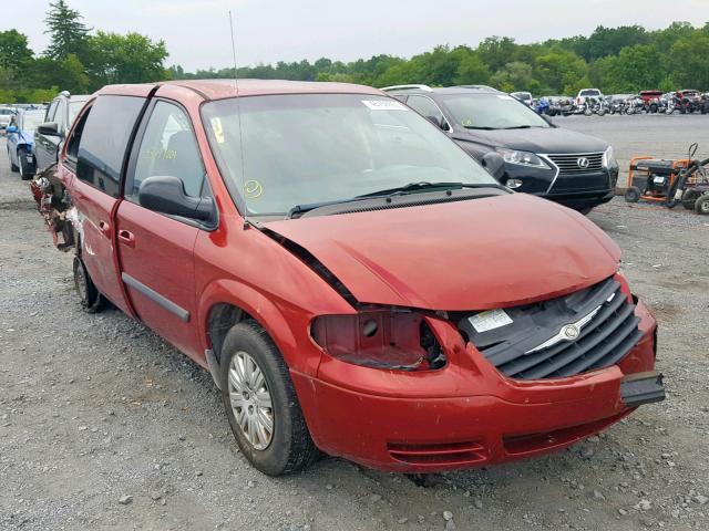 1A4GJ45RX7B164424 - 2007 CHRYSLER TOWN & COU RED photo 1