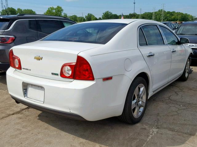 1G1ZC5E05AF234467 - 2010 CHEVROLET MALIBU 1LT WHITE photo 4