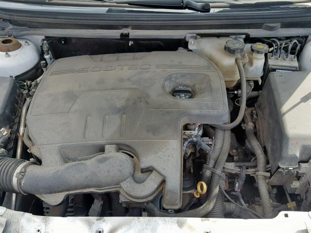 1G1ZC5E05AF234467 - 2010 CHEVROLET MALIBU 1LT WHITE photo 7