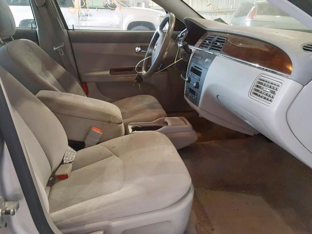 2G4WC582881173989 - 2008 BUICK LACROSSE C SILVER photo 5