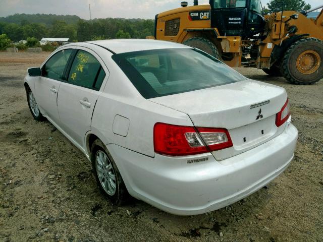 4A32B2FF8BE019960 - 2011 MITSUBISHI GALANT FE WHITE photo 3