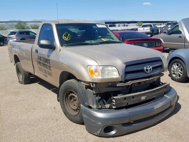 5TBJU32166S470810 - 2006 TOYOTA TUNDRA GOLD photo 1