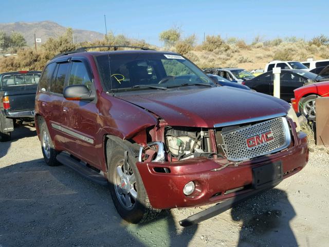 1GKDT13S432194718 - 2003 GMC ENVOY MAROON photo 1