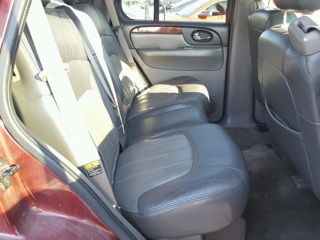 1GKDT13S432194718 - 2003 GMC ENVOY MAROON photo 6