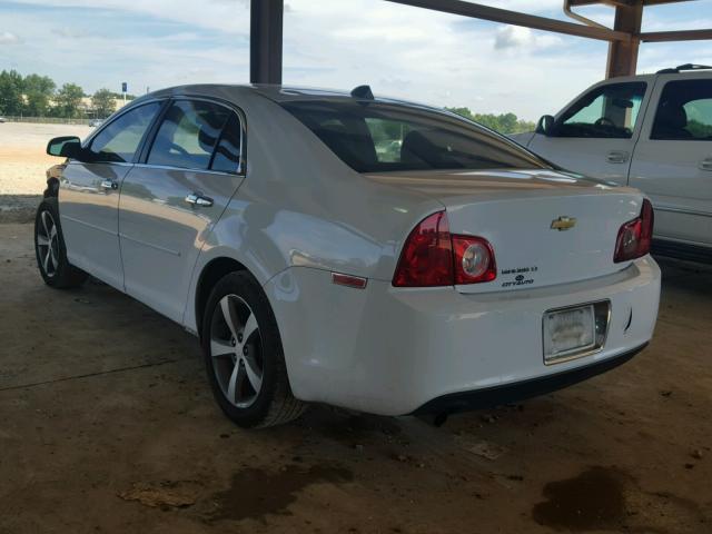 1G1ZD5E03CF384397 - 2012 CHEVROLET MALIBU 2LT WHITE photo 3