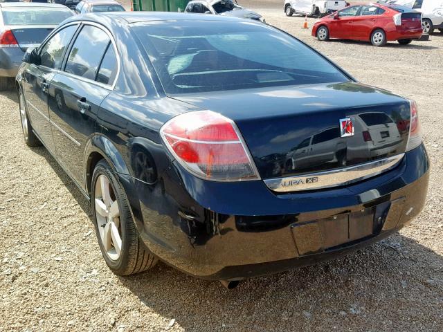 1G8ZS57N87F295544 - 2007 SATURN AURA XE BLACK photo 3