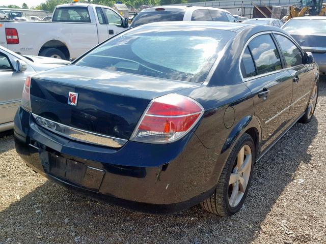 1G8ZS57N87F295544 - 2007 SATURN AURA XE BLACK photo 4