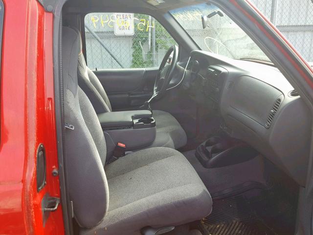 1FTZR45E52TA23588 - 2002 FORD RANGER SUP RED photo 5