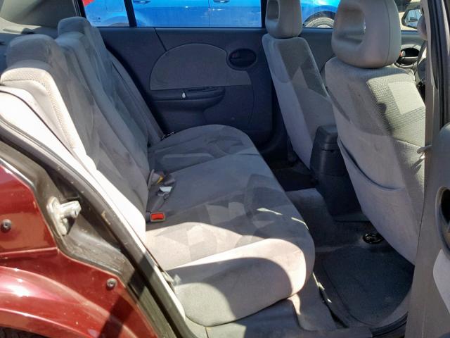 1G8AL52F33Z191787 - 2003 SATURN ION LEVEL MAROON photo 6