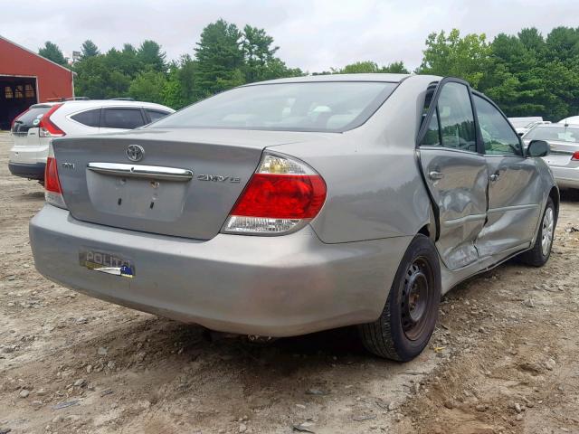 4T1BE32K26U652271 - 2006 TOYOTA CAMRY LE GRAY photo 4