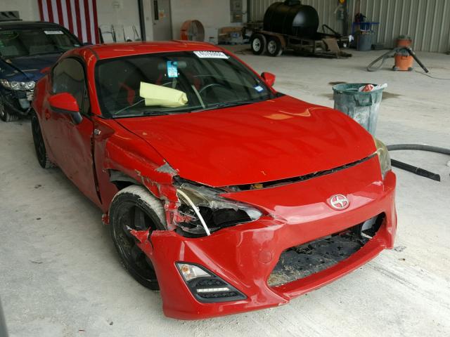 JF1ZNAA18D2726792 - 2013 TOYOTA SCION FR-S RED photo 1