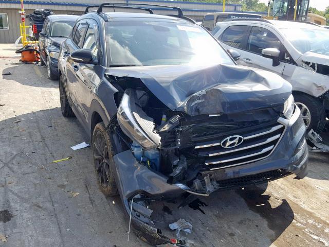 KM8J3CA25HU489475 - 2017 HYUNDAI TUCSON LIM GRAY photo 1