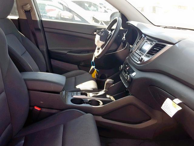 KM8J3CA25HU489475 - 2017 HYUNDAI TUCSON LIM GRAY photo 5