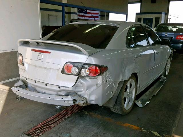 1YVHP84C485M04736 - 2008 MAZDA 6 I SILVER photo 4