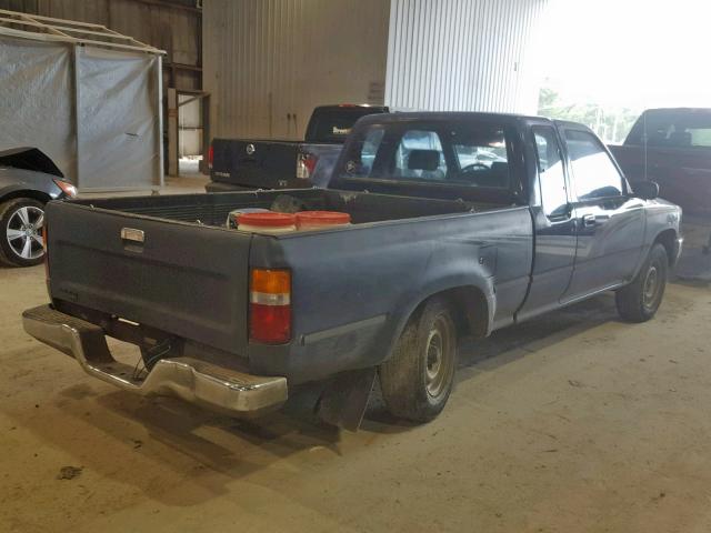 JT4RN93P7K0009755 - 1989 TOYOTA PICKUP 1/2 BLUE photo 4