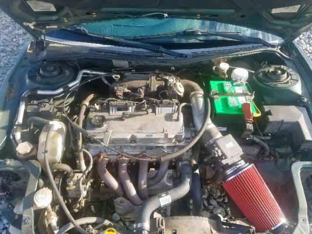 4A3AC44G8YE125513 - 2000 MITSUBISHI ECLIPSE GS GREEN photo 7