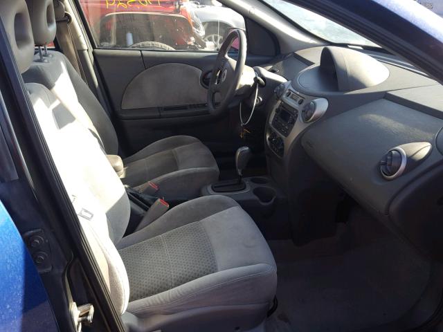 1G8AL52F15Z109378 - 2005 SATURN ION LEVEL BLUE photo 5