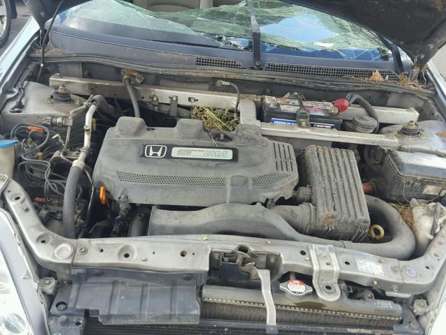 JHMZE14784T000434 - 2004 HONDA INSIGHT SILVER photo 7