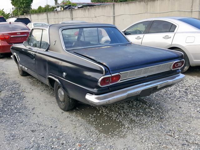 55101962 - 1965 DODGE DART BLACK photo 3