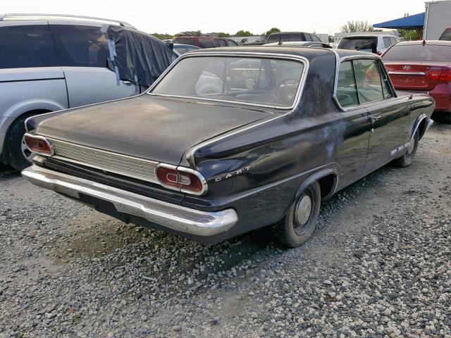 55101962 - 1965 DODGE DART BLACK photo 4