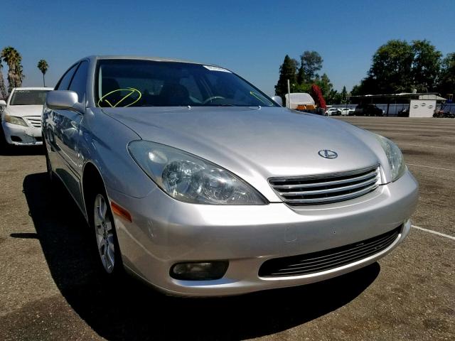 JTHBF30G030138825 - 2003 LEXUS ES 300 SILVER photo 1