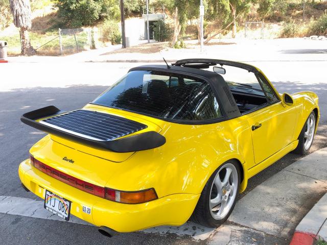 9115110891 - 1975 PORSCHE 911 TARGA YELLOW photo 4