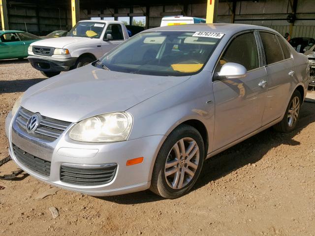 3VWCT71K96M852878 - 2006 VOLKSWAGEN JETTA TDI SILVER photo 2