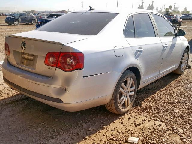 3VWCT71K96M852878 - 2006 VOLKSWAGEN JETTA TDI SILVER photo 4