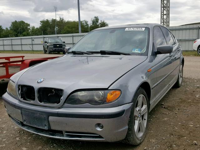 WBAEW53425PN38789 - 2005 BMW 330 XI GRAY photo 2