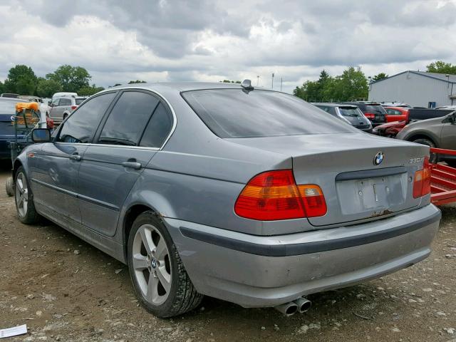 WBAEW53425PN38789 - 2005 BMW 330 XI GRAY photo 3