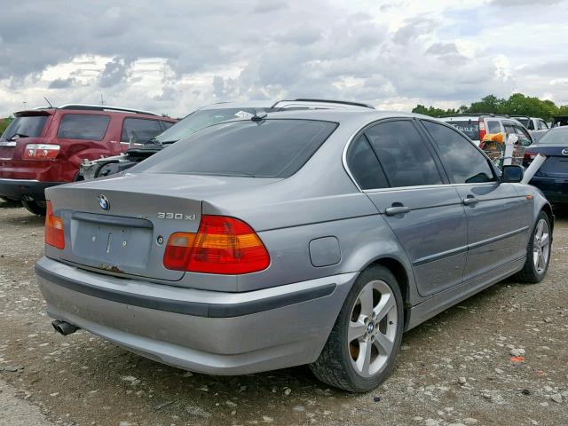 WBAEW53425PN38789 - 2005 BMW 330 XI GRAY photo 4