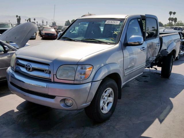 5TBET34176S512774 - 2006 TOYOTA TUNDRA DOU SILVER photo 2