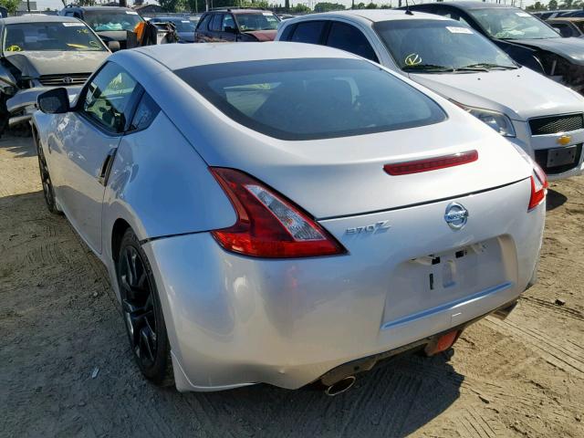 JN1AZ4EH2KM422074 - 2019 NISSAN 370Z BASE SILVER photo 3