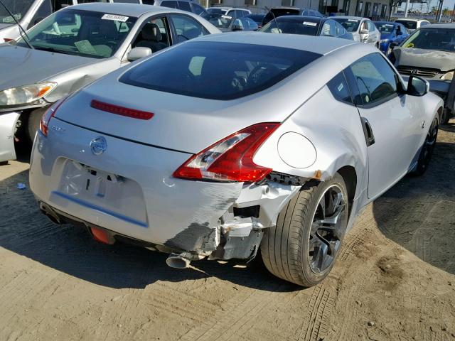 JN1AZ4EH2KM422074 - 2019 NISSAN 370Z BASE SILVER photo 4