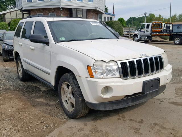 1J4HR582X5C675253 - 2005 JEEP GRAND CHER WHITE photo 1