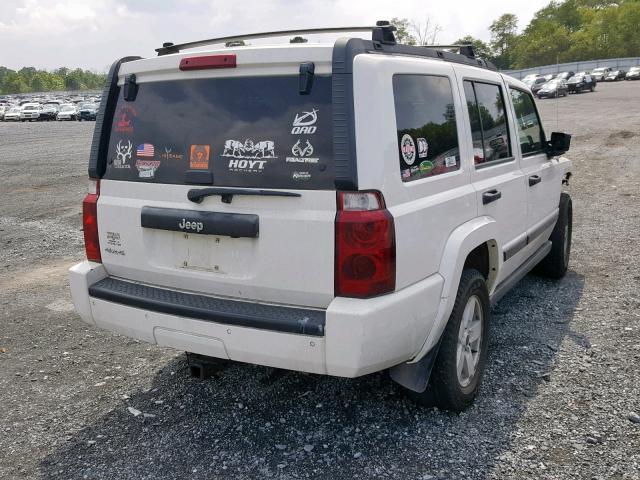 1J8HG48K06C219424 - 2006 JEEP COMMANDER 白色 照片 4