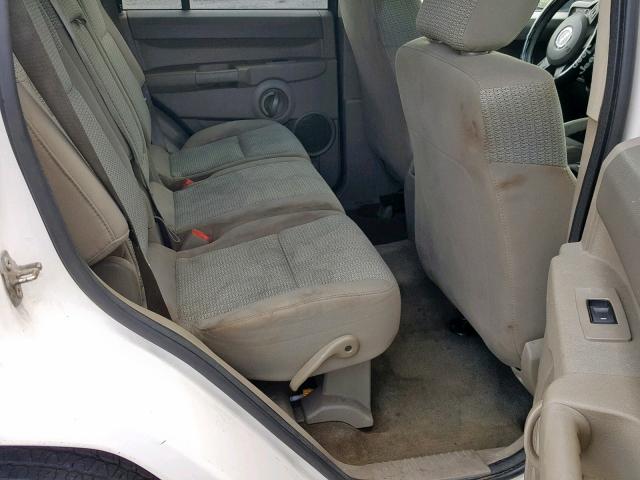 1J8HG48K06C219424 - 2006 JEEP COMMANDER 白色 照片 6